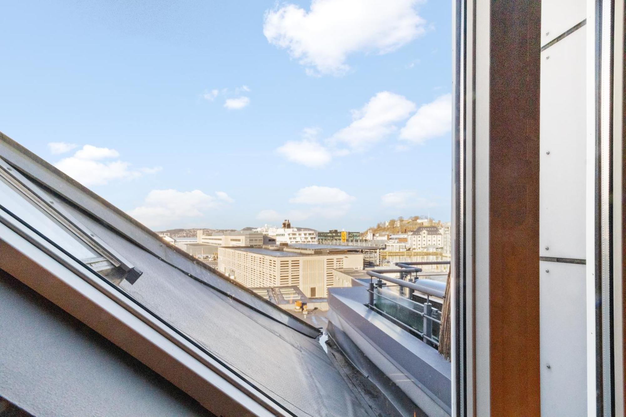 Penthouse Apartment In Bergen Bagian luar foto
