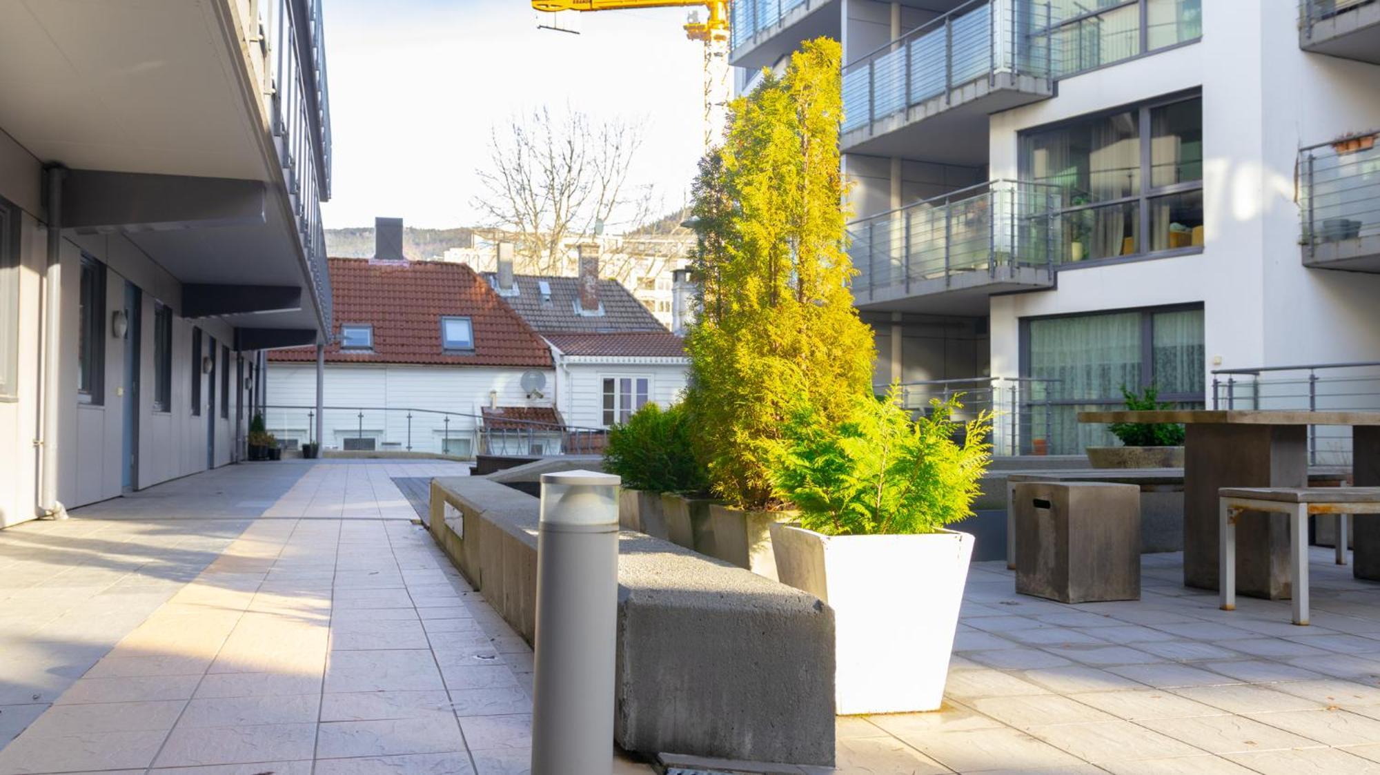 Penthouse Apartment In Bergen Bagian luar foto